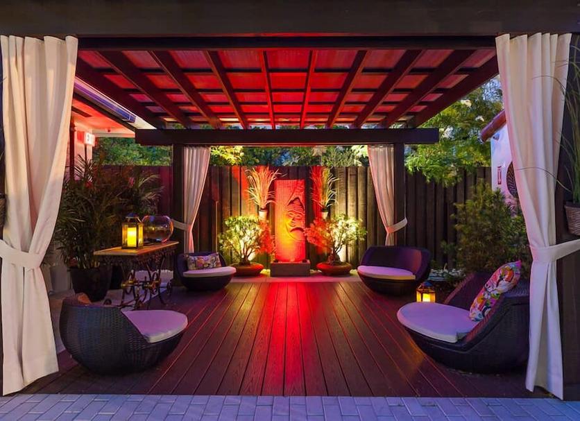 Patio Foto