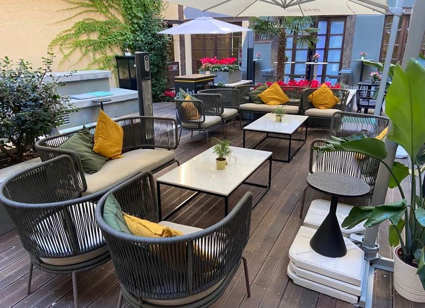 Patio Foto