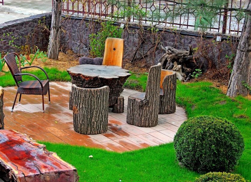 Patio Foto